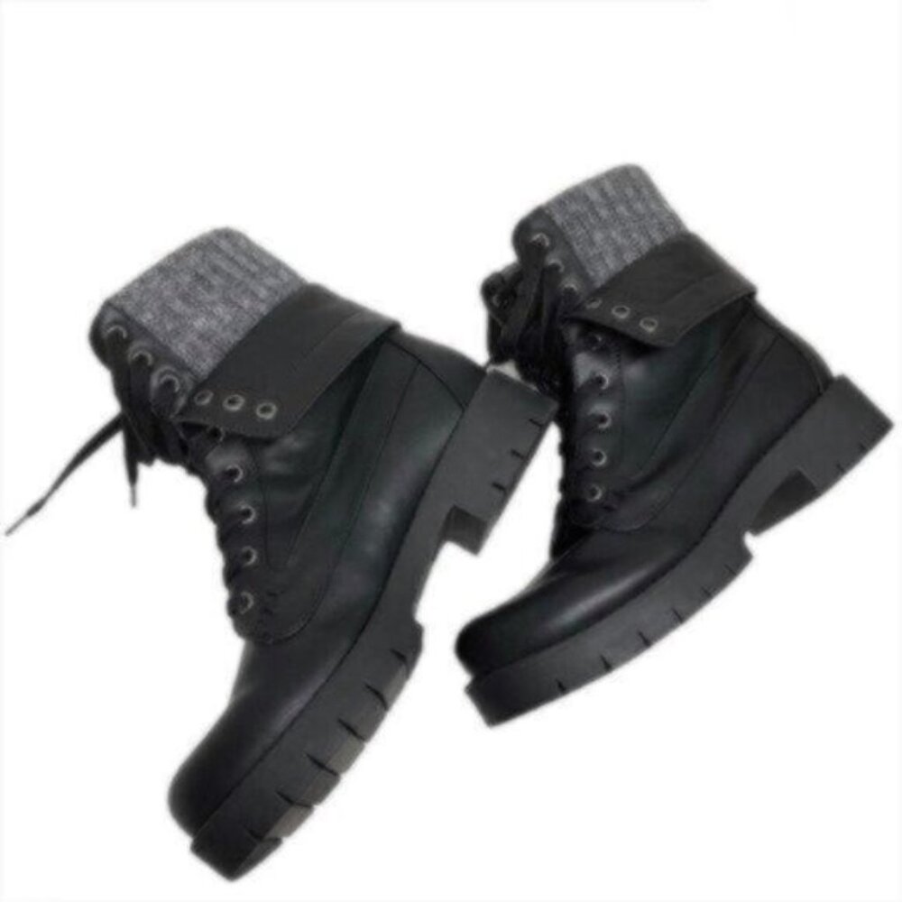 NEW MIA Black Ankle Boots Size 8.5